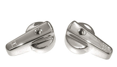 Ace Canopy Chrome Chrome Hot And Cold Faucet Handles For Universal