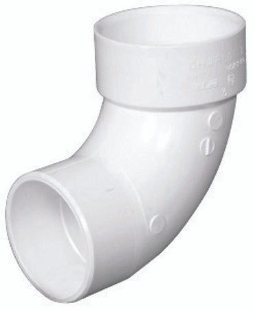 ELBOW 90 PVC DWV 1.25 STREET