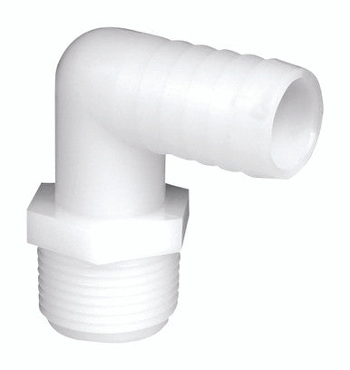 Elbow Nylon 1/2 Mpt 1/2 Barb