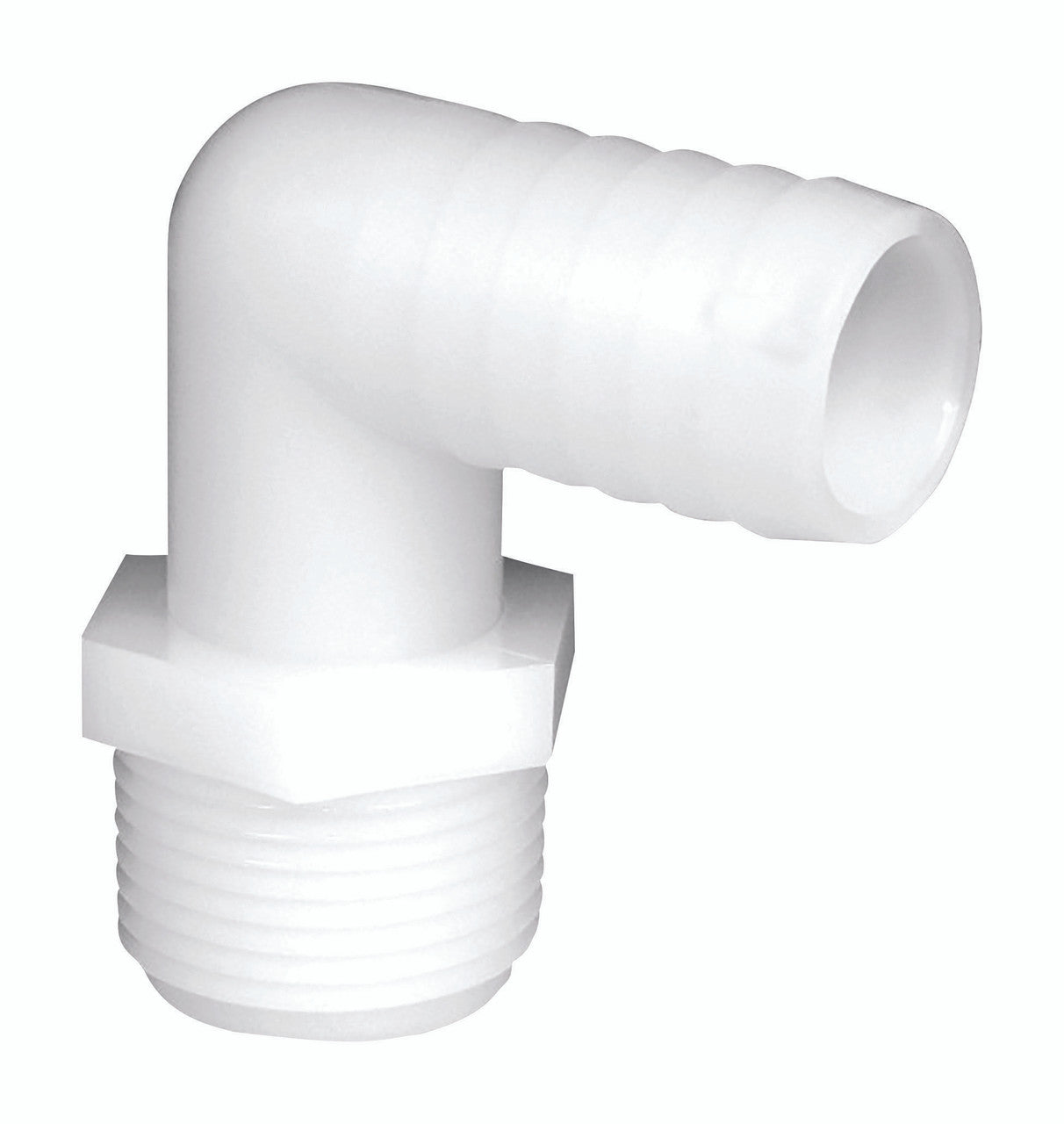 elbow nylon 3/4 mpt 3/4 barb plumbing pipe elbow