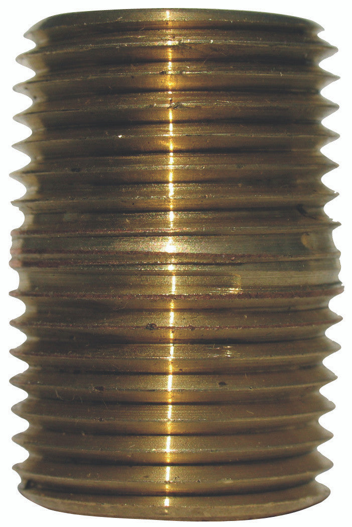 nipple 3/4 x close brass plumbing pipe nipple