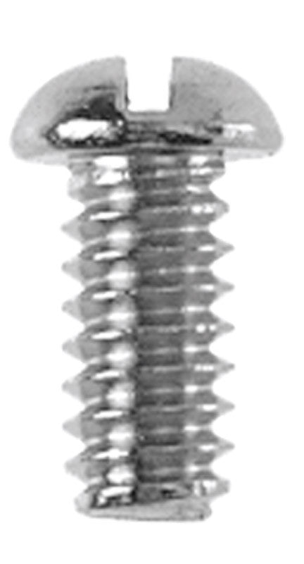 Danco No. 10-24 x 3/8 in. L Slotted Round Head Brass Bibb Screw 1 pk