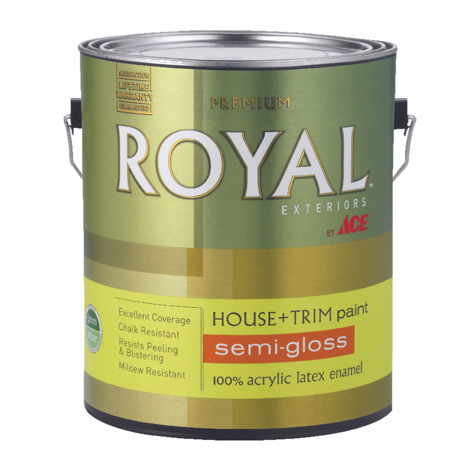 Ace Royal Semi-Gloss Neutral Base Acrylic Latex House & Trim Paint & Primer 1 gal.