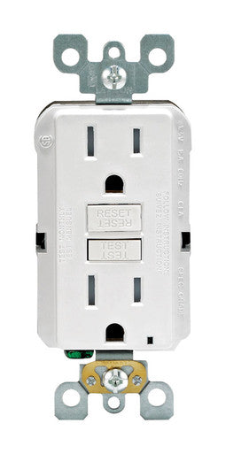 Gfi Smartlock Receptical Tr 15 Amp White