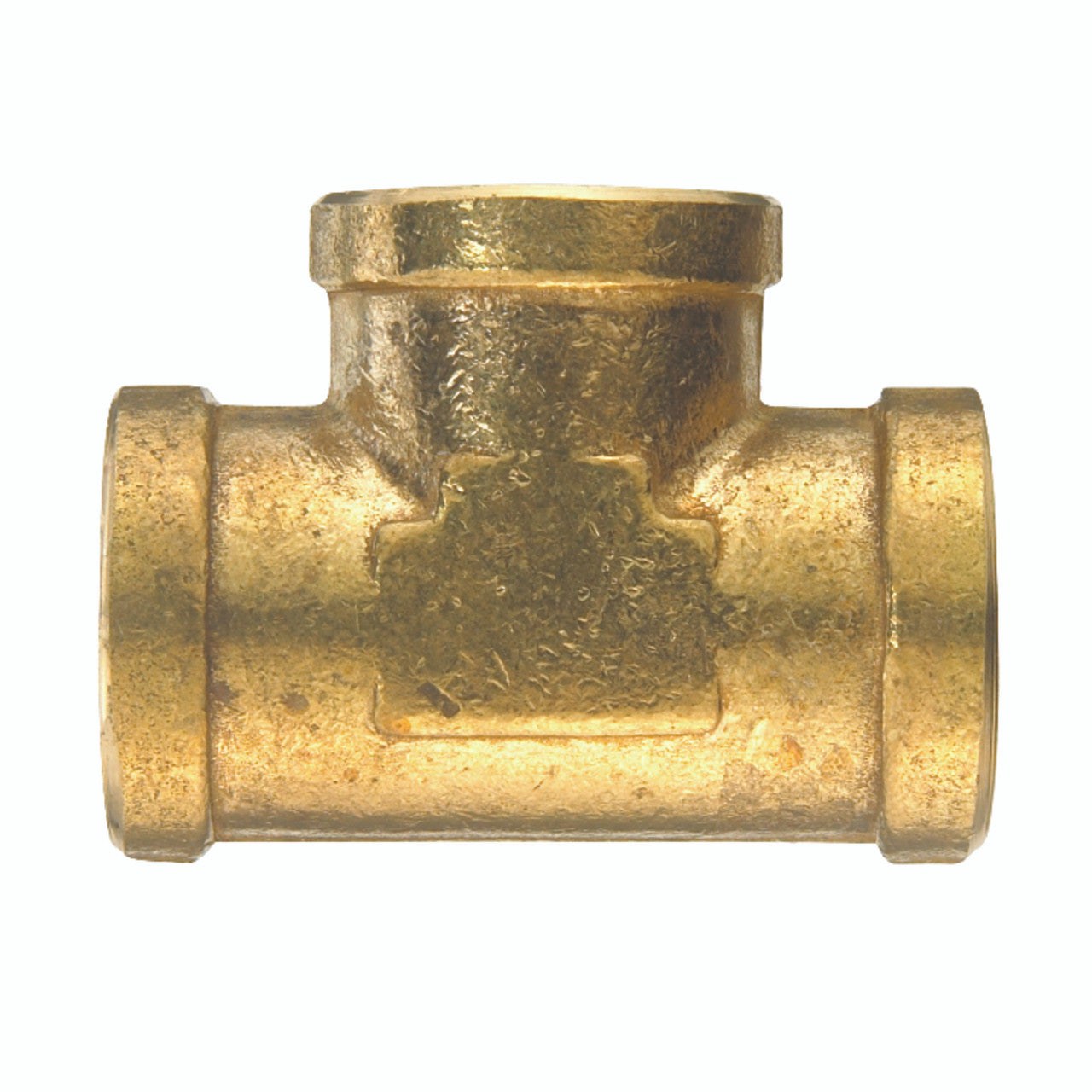 JMF lead-free brass tee 1/8 FPT NPT plumbing fitting