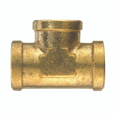 JMF 1/8 in. FPT x 1/8 in. Dia. FPT Brass Tee