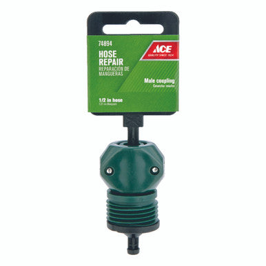 Ace 1/2 in. Nylon/ABS Threaded Male Hose Mender Clamp