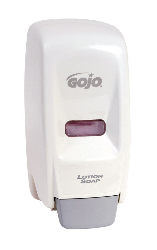 dispenser soap 800 milliliter white janitorial cleaning supply facility maintenance