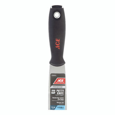 Ace 1-1/2 in. W High-Carbon Steel Flexible Putty Knife