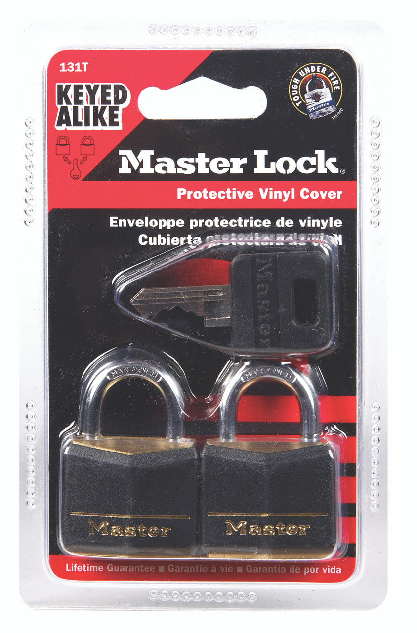 PADLOCK 1-3/16 BRASS CVRD2