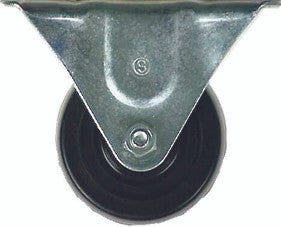 caster plate 3 rigid h/r caster glide floor pad furniture hardware