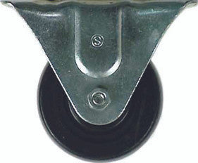plate caster 4 rigid h/r caster glide floor pad furniture hardware