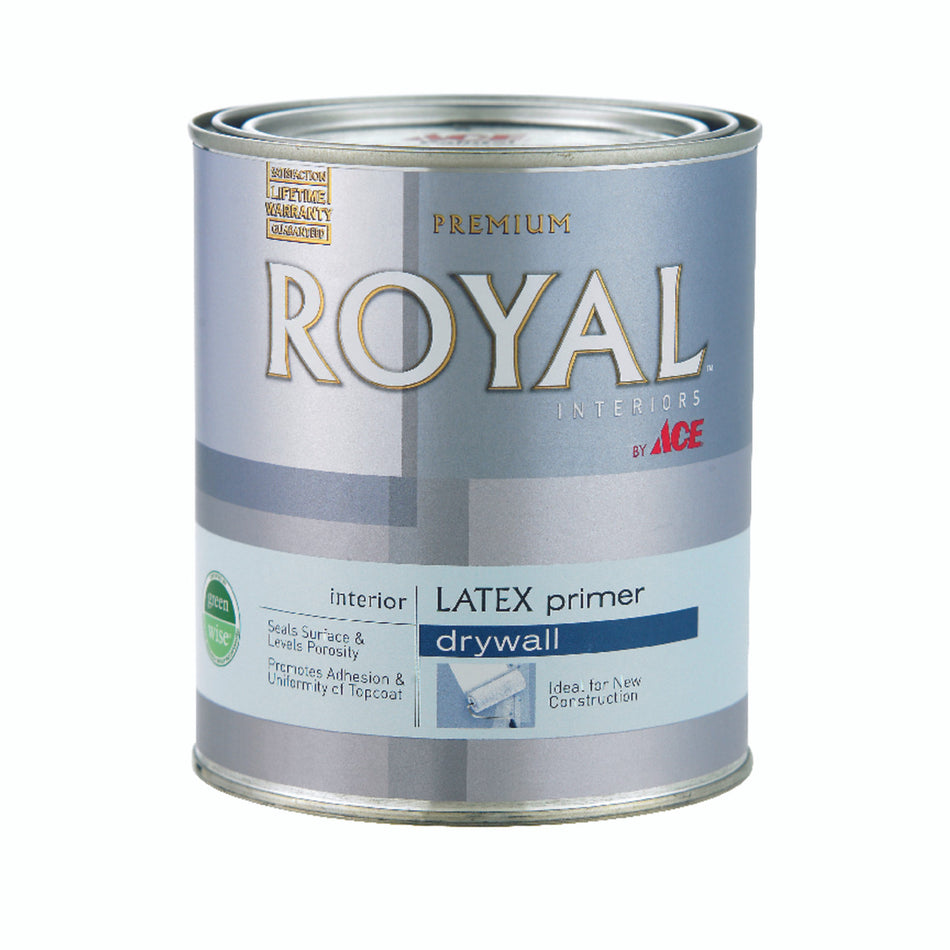 ROYAL INTERIOR LATEX DRYWALL PRIMER QUART