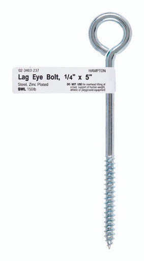 Bolt Eye Lag 1/4 X 5