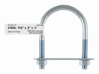 Bolt U 5/16 X 2 X 3