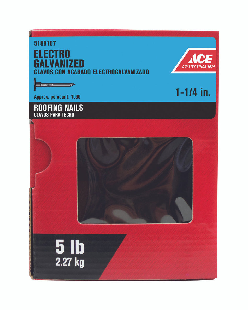 ACE ROOF NAIL 1.25 EG 5#