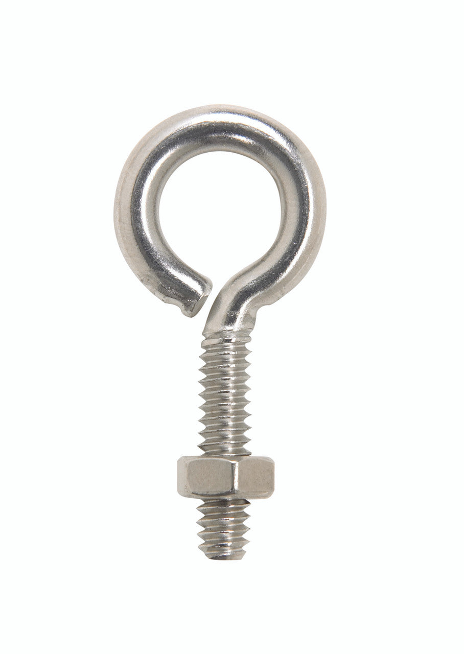 BOLT EYE 3/16 X 1-1/2 STAINLESS STEEL