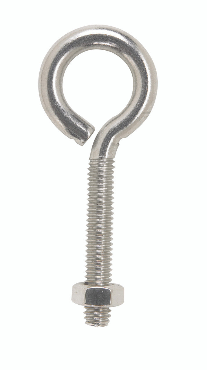 bolt eye 5/16 x 3-1/4 stainless steel hardware