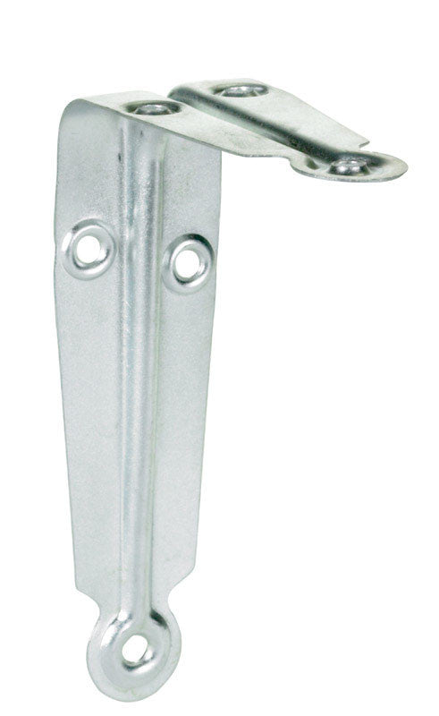 hampton steel heavy duty shelf bracket 22 ga. 4 in. l 10 lb. shelf bracket brace hardware