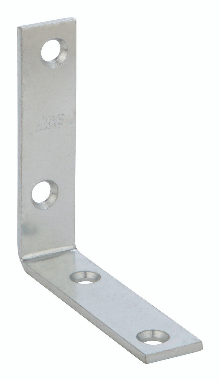 corner brace 3 x 3/4 zinc shelf bracket brace hardware