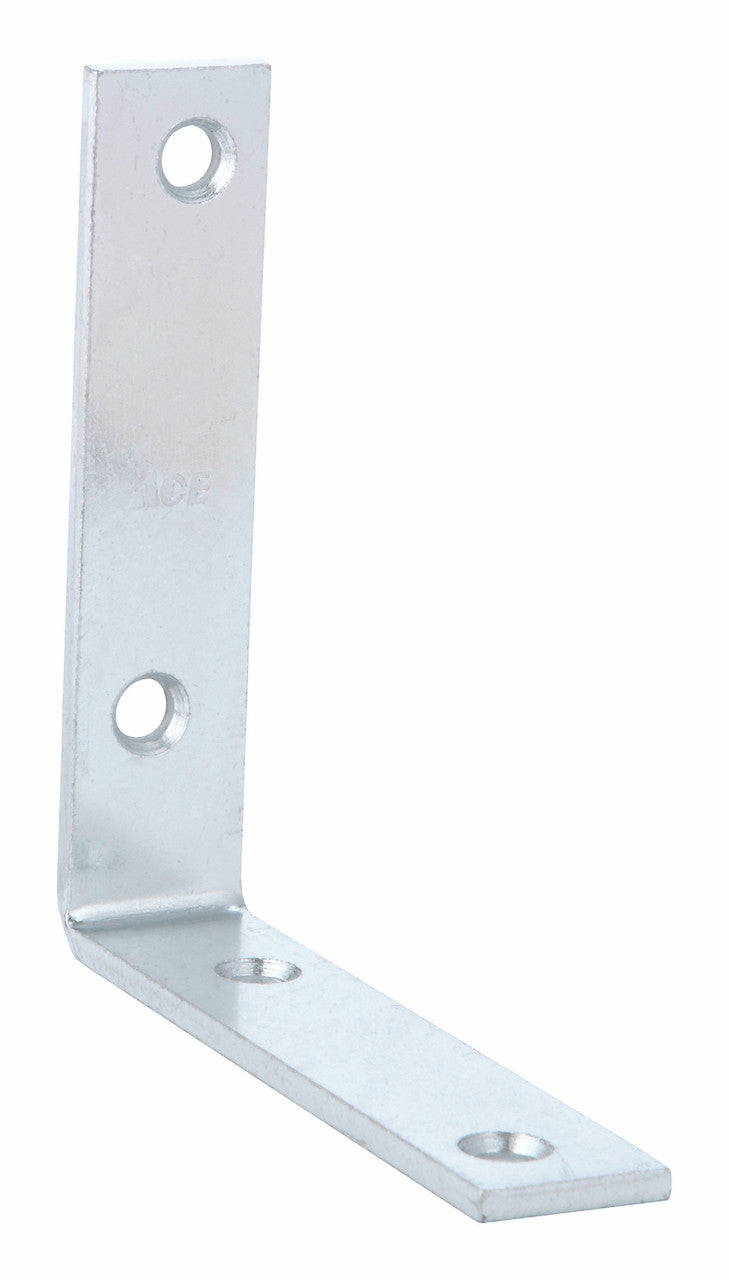 corner brace 4 x 7/8 zinc shelf bracket brace hardware