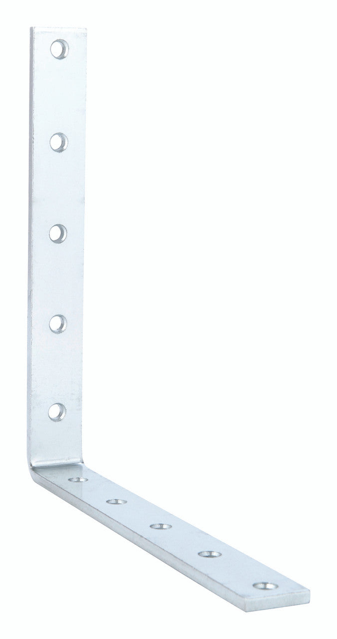 corner brace 10 x 1-1/4 zinc shelf bracket brace hardware