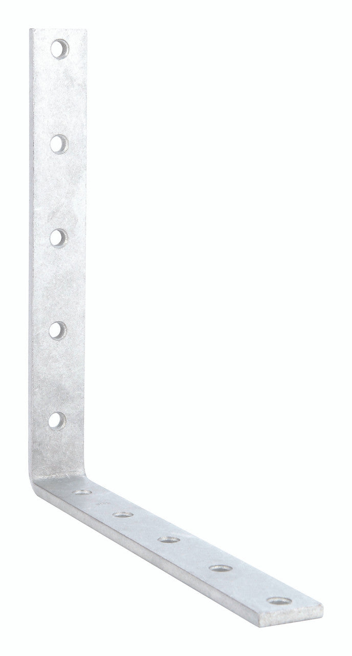 corner brace 10 x 1-1/4 galvanized shelf bracket brace hardware