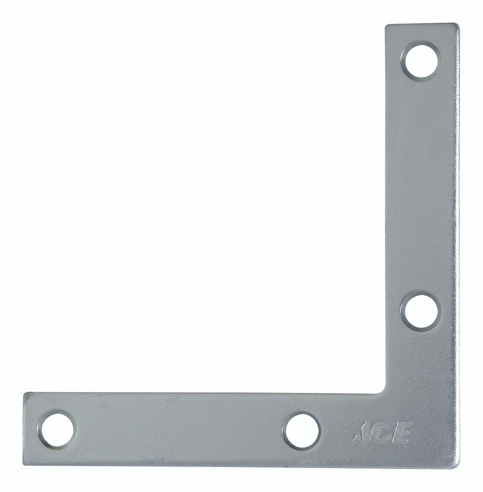 CORNER BRACE FLAT 3 ZINC