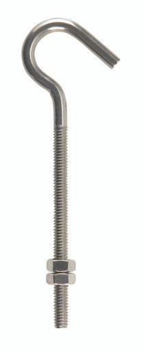 Hook Clothes Line 5/16 X 6 Stainless Steel