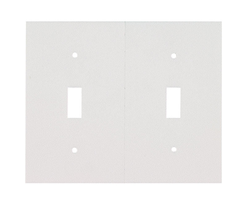 m-d white foam toggle wall plate sealers 1 pk weather stripping seal building hardware