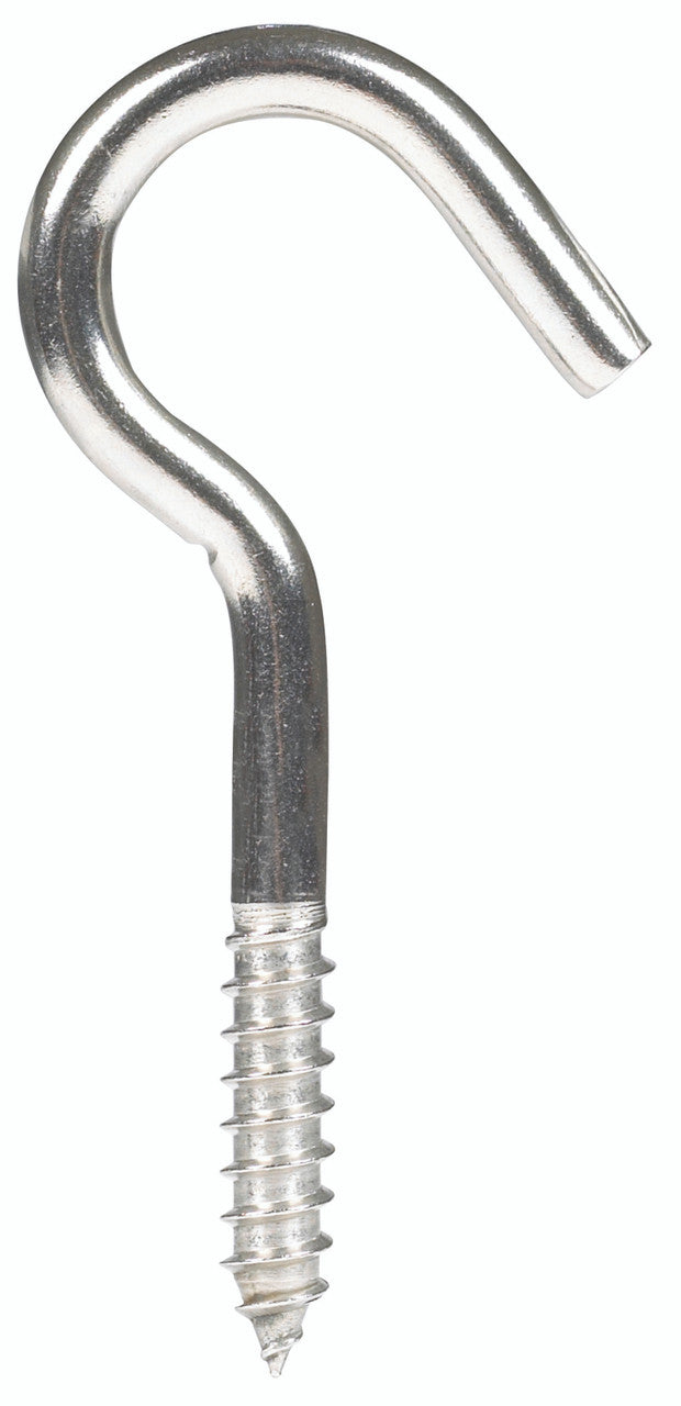stainless steel hook clothes line 3/8 x 4.19 stainless steel hook bolt ring hardware