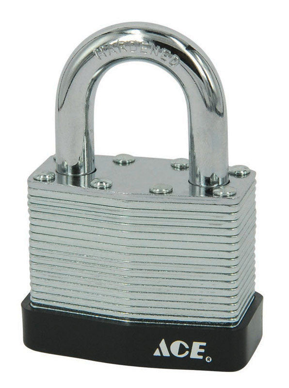ace 1-5/16 in. h x 1-9/16 in. w x 7/8 in. l steel double locking padlock padlock security hardware