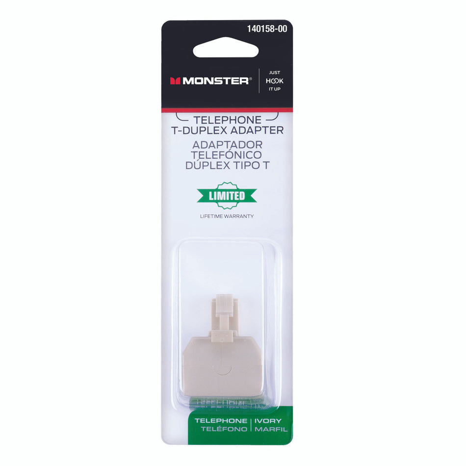 ADAPTER DUPLEX IVORY