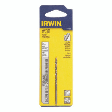 Bit Drill #38 Wire Gauge