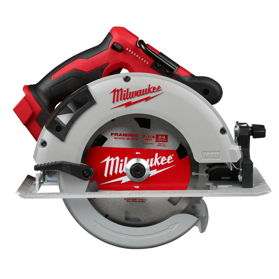 CIRCULAR SAW 7-1/4 CORDLESS MILWAUKEE M18