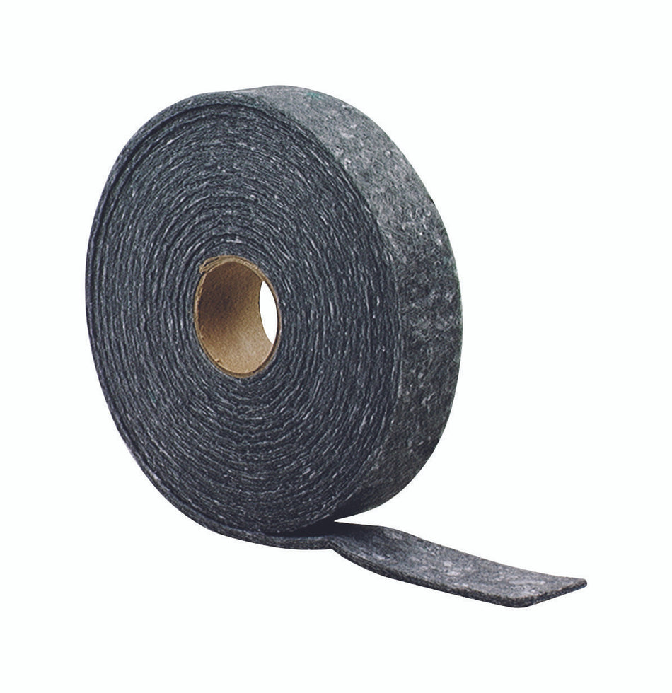 FELT WEATHER STRIP 1.25 X 17' GRAY