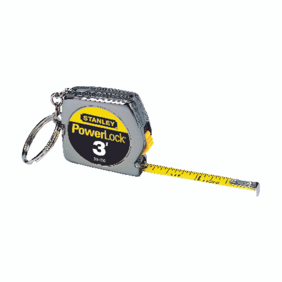 RULE TAPE KEYRING 1/4 X 3 FOOT