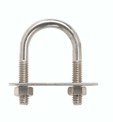 Bolt U 1/4 X 1 X 1.75 Stainless Steel