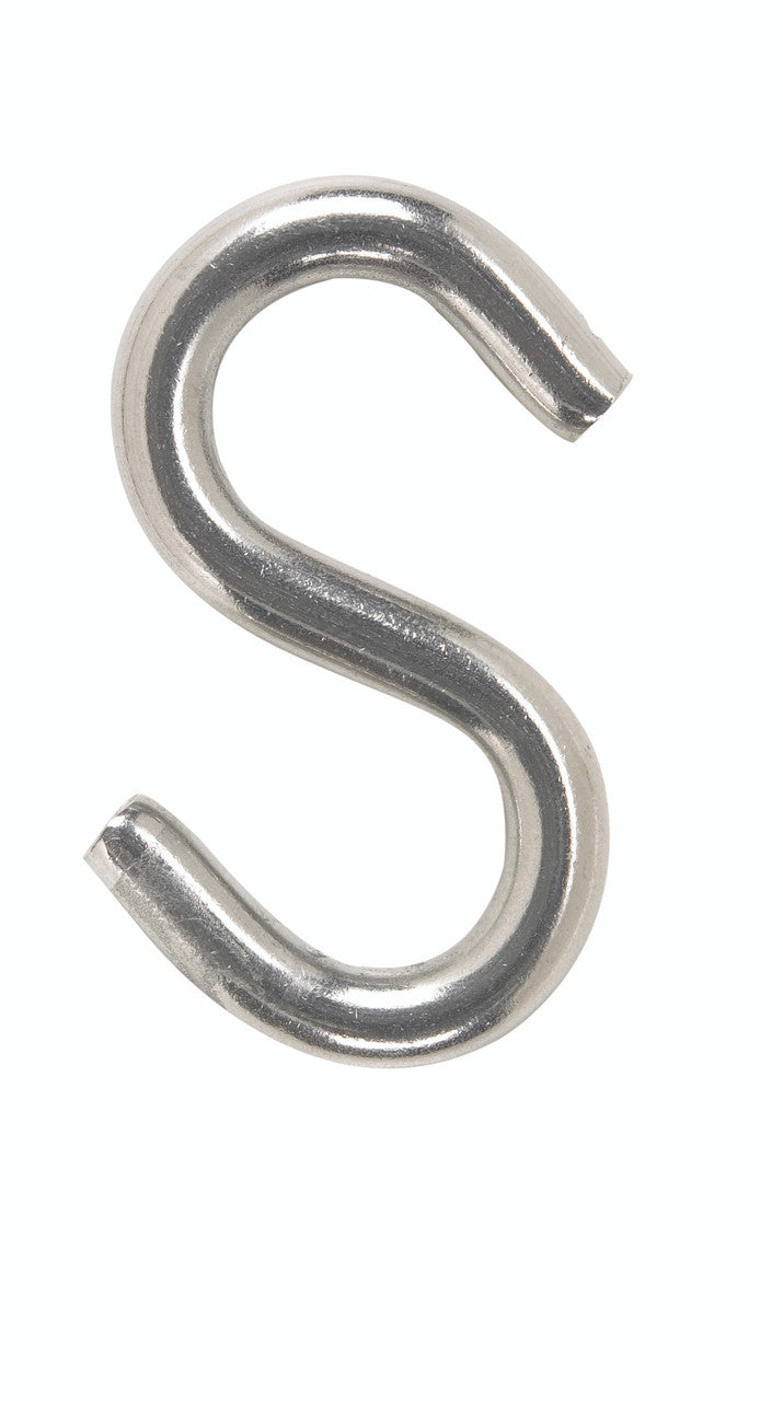 S HOOK HEAVY .299 X 2.50 STAINLESS STEEL