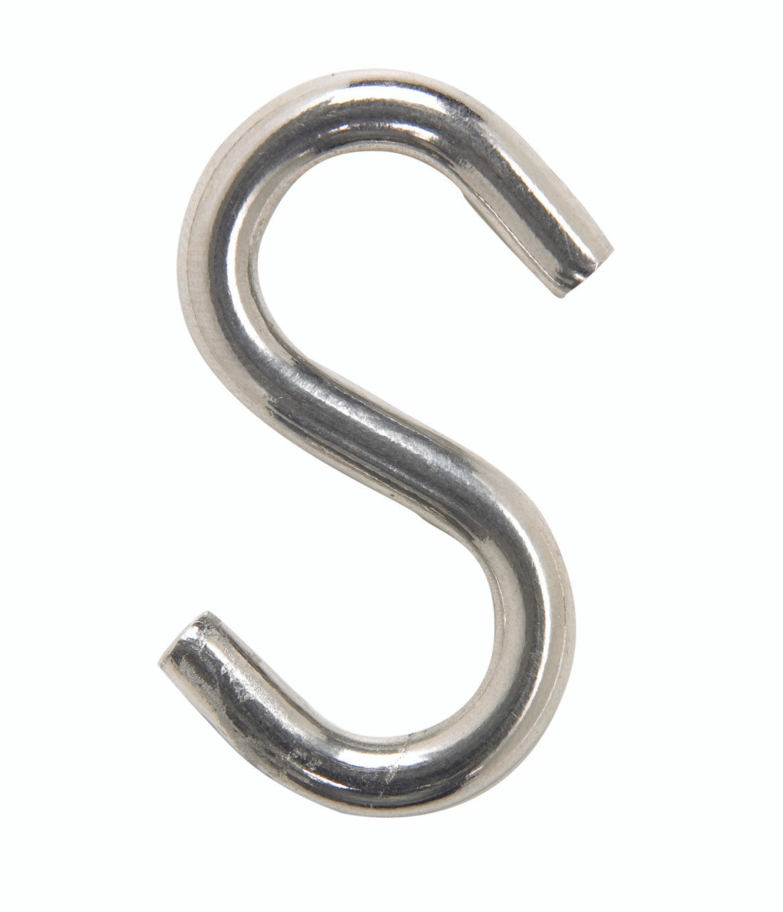 stainless steel s hook 1.43 x .177 stainless steel hook bolt ring hardware