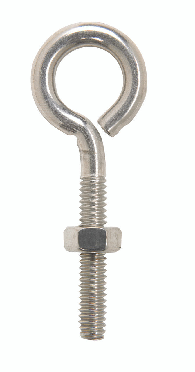 BOLT EYE 1/4 X 2-5/8 STAINLESS STEEL