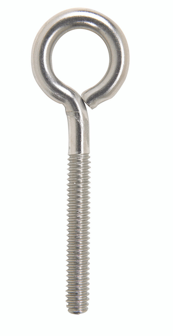 bolt eye 1/4 x 3 stainless steel hardware