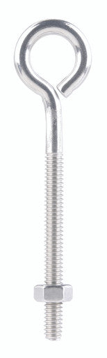Bolt Eye 1/4 X 4 Stainless Steel
