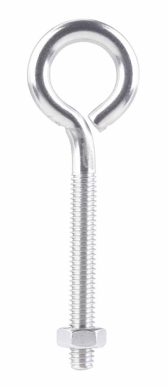 bolt eye 5/16 x 4 stainless steel hardware