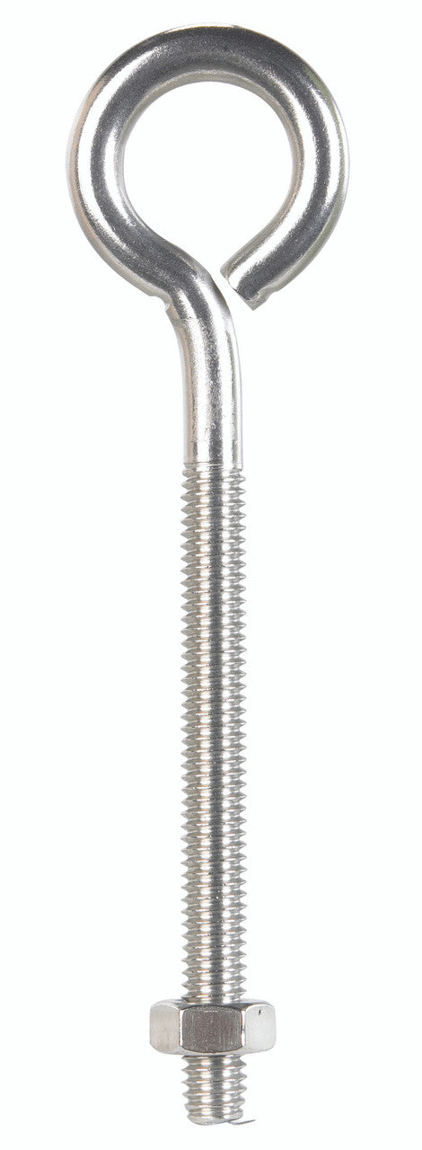 BOLT EYE 5/16 X 5 STAINLESS STEEL