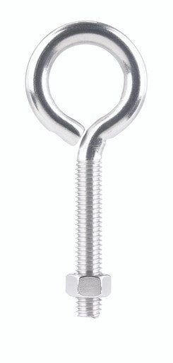 Bolt Eye 3/8 X 4 Stainless Steel