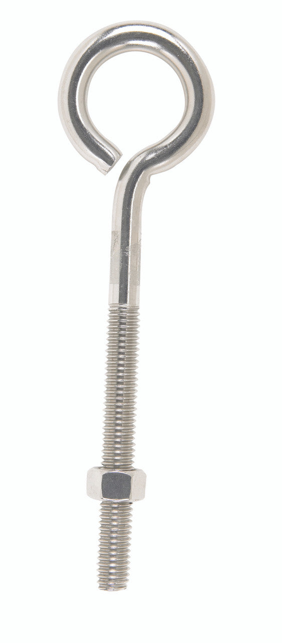 bolt eye 3/8 x 6 stainless steel hardware