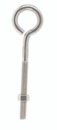Bolt Eye 3/8 X 6 Stainless Steel
