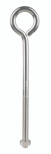 Bolt Eye 3/8 X 8 Stainless Steel
