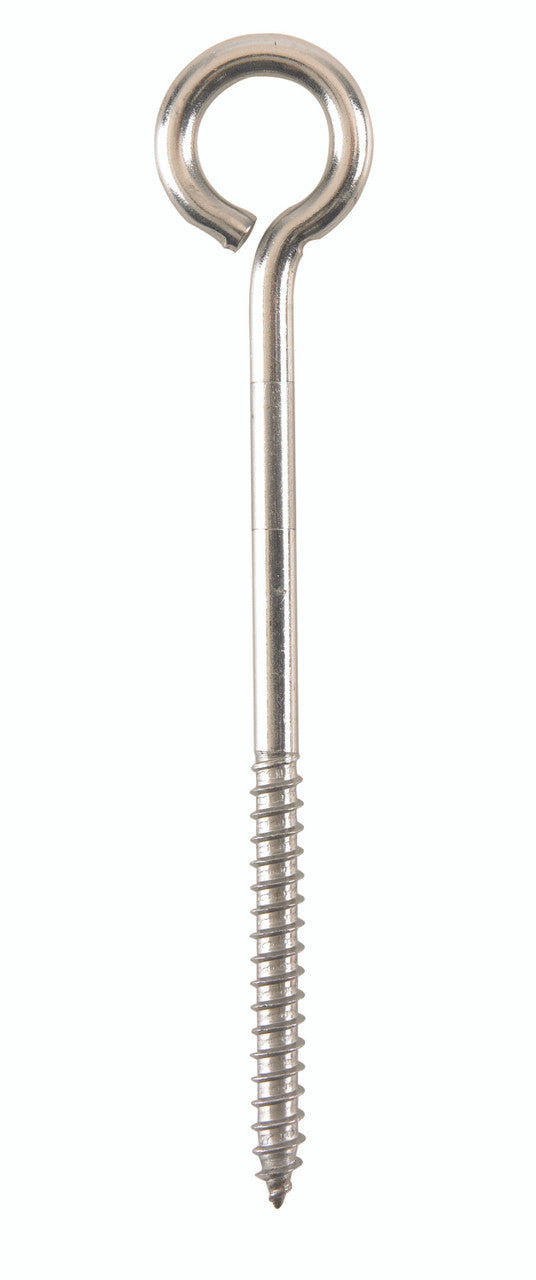 BOLT EYE LAG 1/4 X 5 STAINLESS STEEL